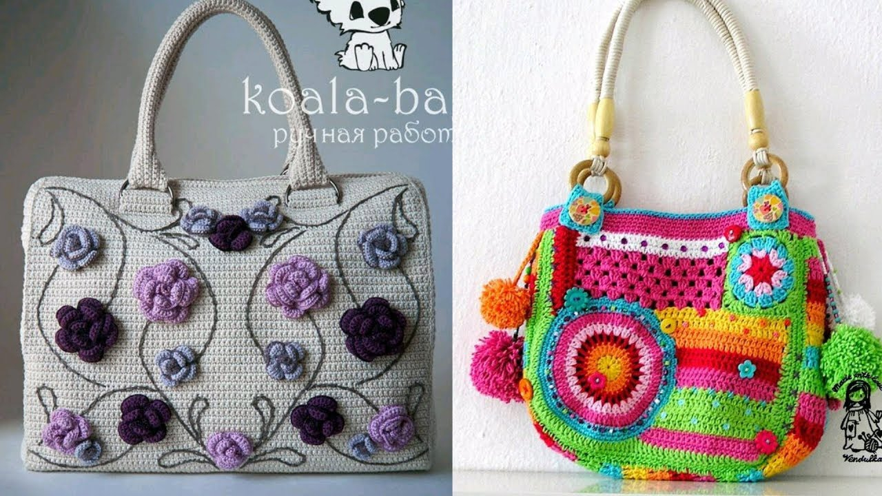 Designer Crochet Bag Patterns Most Beautiful Crochet Bag Designs And Crochet Bag New Design