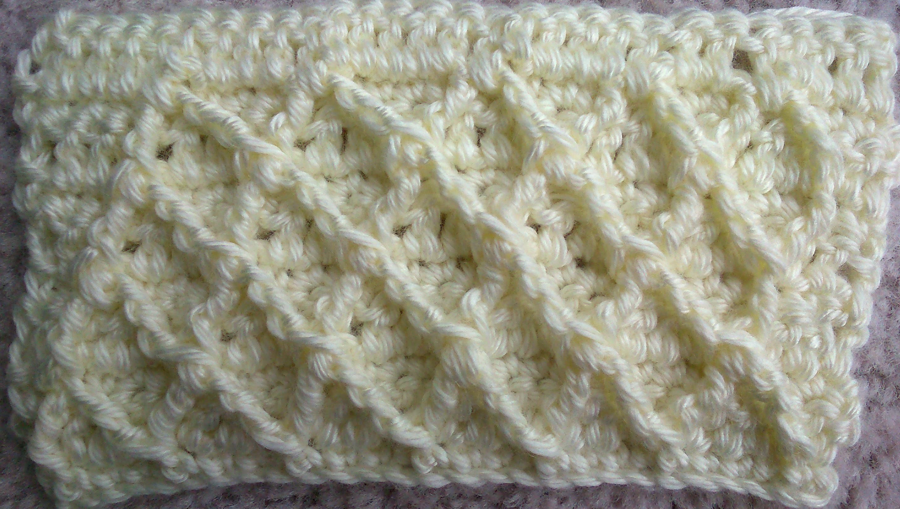 Diamond Crochet Pattern Crochet Diamond Checkers Stitch Pattern Tutorial