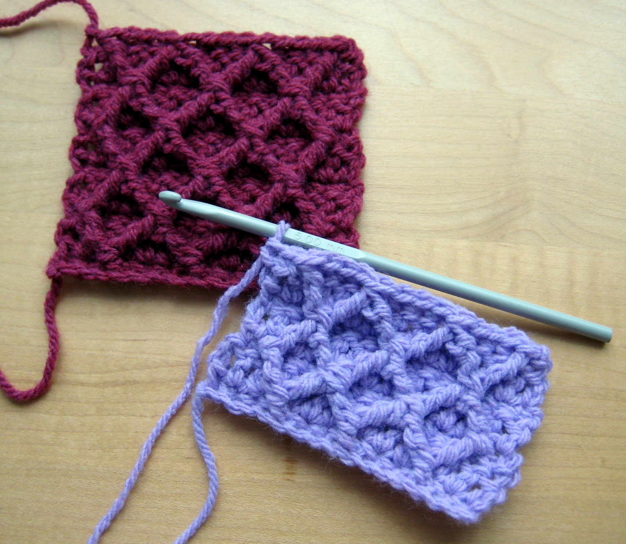Diamond Crochet Pattern Diamond Trellis Stitch Video Tutorial Make My Day Creative