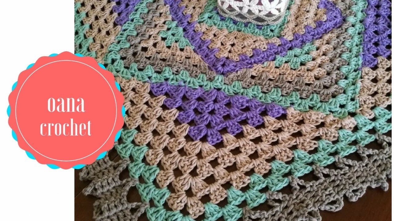 Diamond Crochet Pattern Granny Square Diamond Crochet Tecnique Oana Youtube