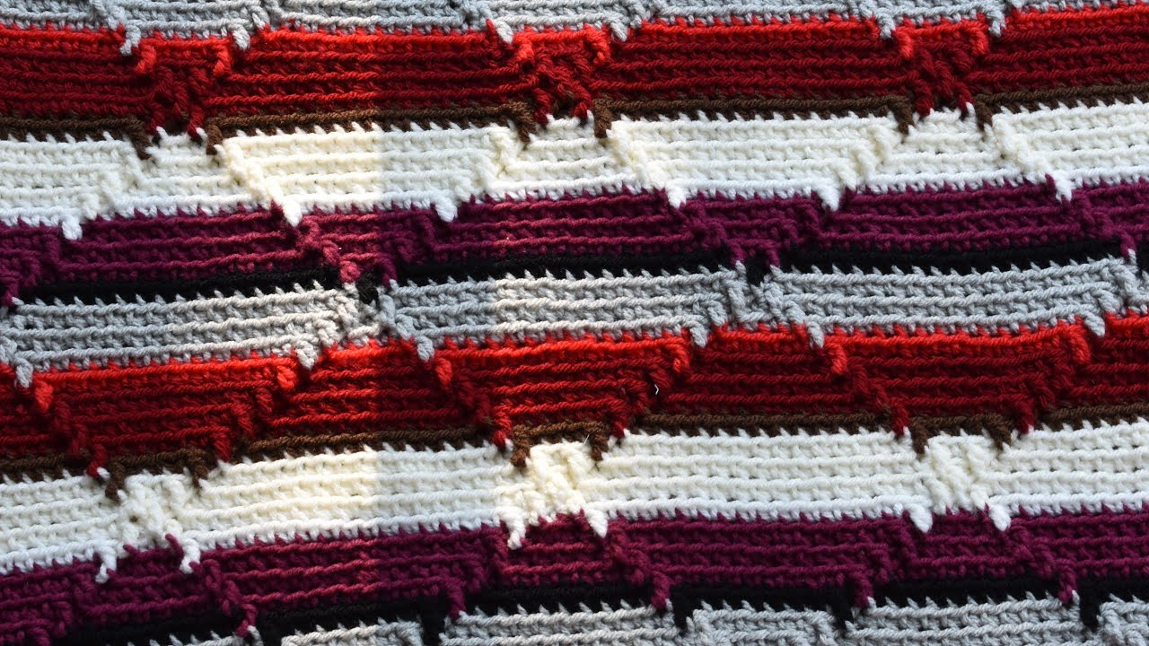 Diamond Crochet Pattern Navajo Indian Diamond Crochet Pattern 60 X 40 Inch Blanketafghan