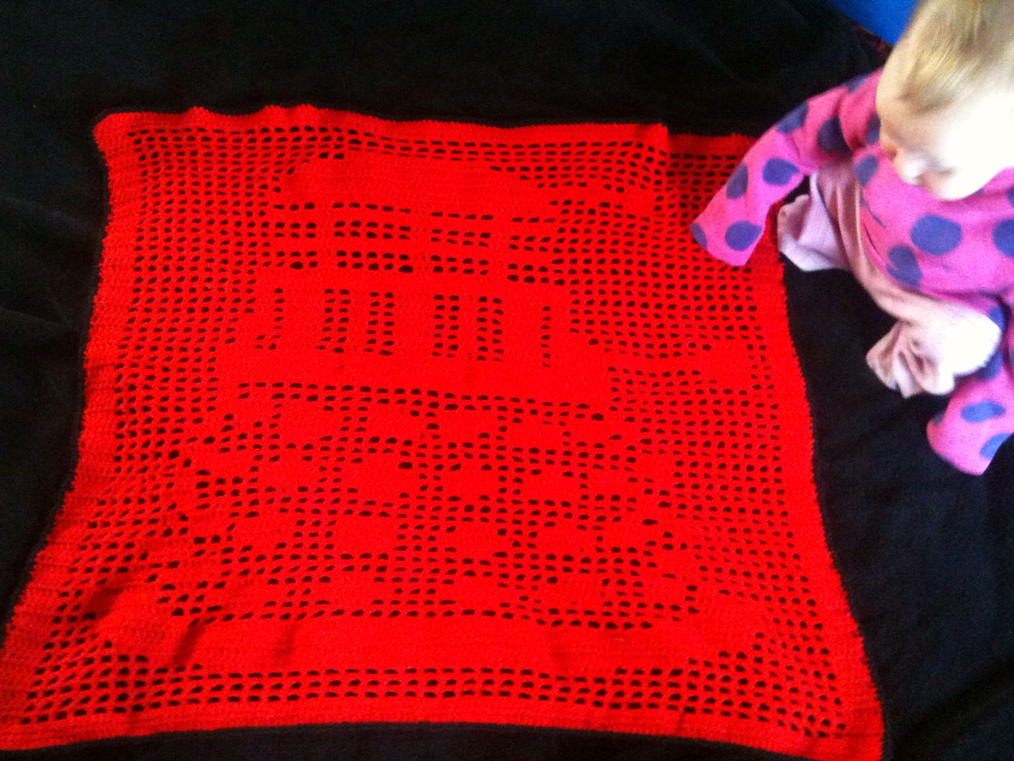 Doctor Who Crochet Blanket Pattern Dalek Doctor Who Filet Crochet Blanket Crafty Crochet Crochet