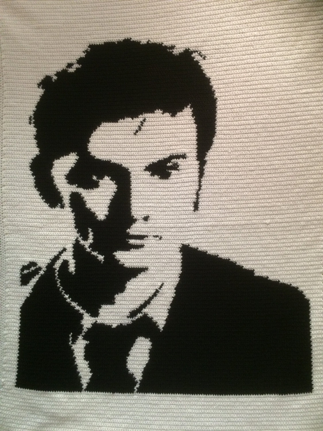Doctor Who Crochet Blanket Pattern Tenth Doctor David Tennant Crochet Blanket Pattern Only Etsy