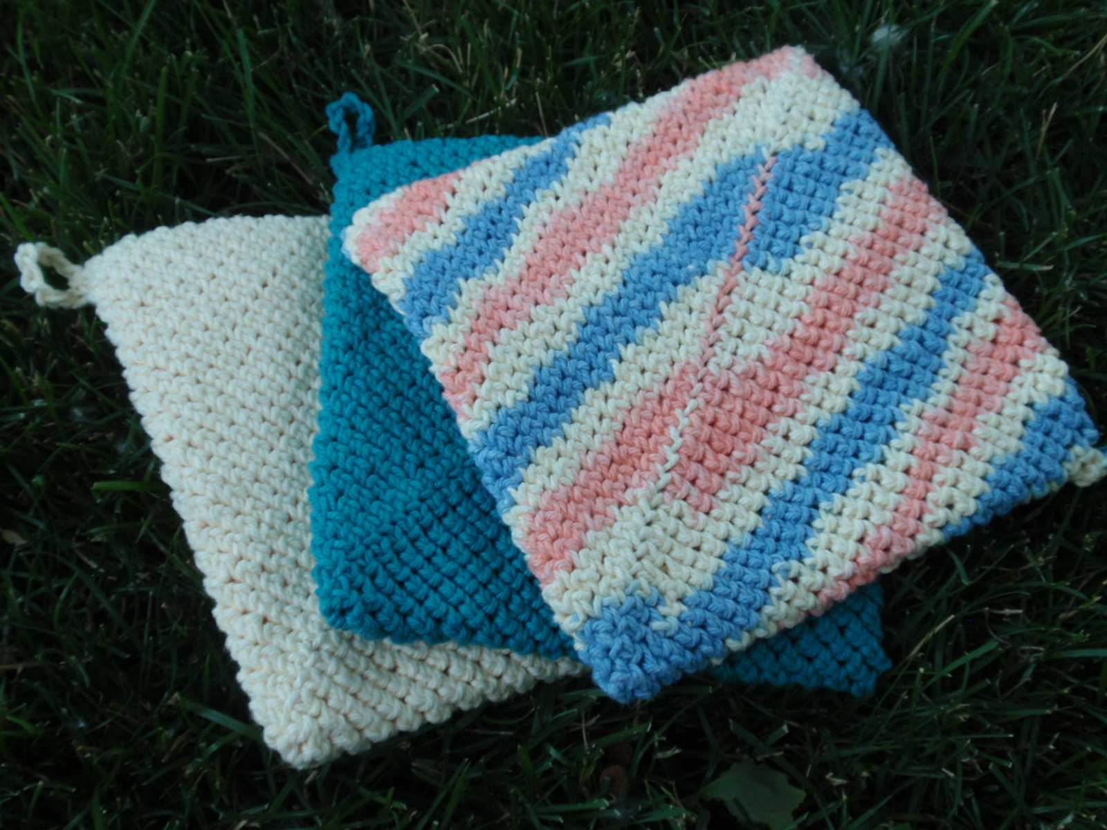 Double Thick Diagonal Crochet Potholder Pattern 59 Free Crochet Potholder Patterns Guide Patterns