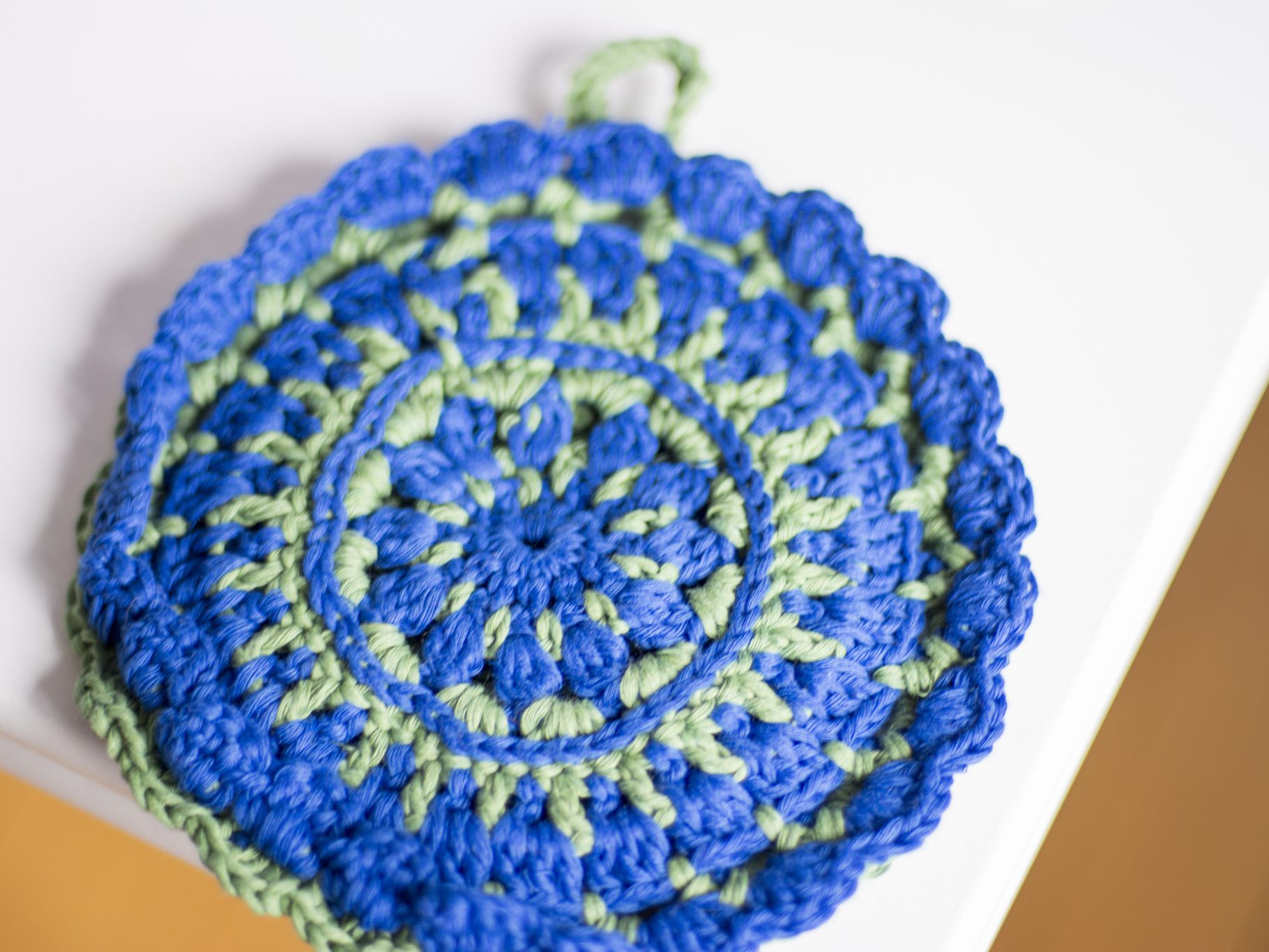 Double Thick Diagonal Crochet Potholder Pattern 7 Free Crochet Potholder Patterns