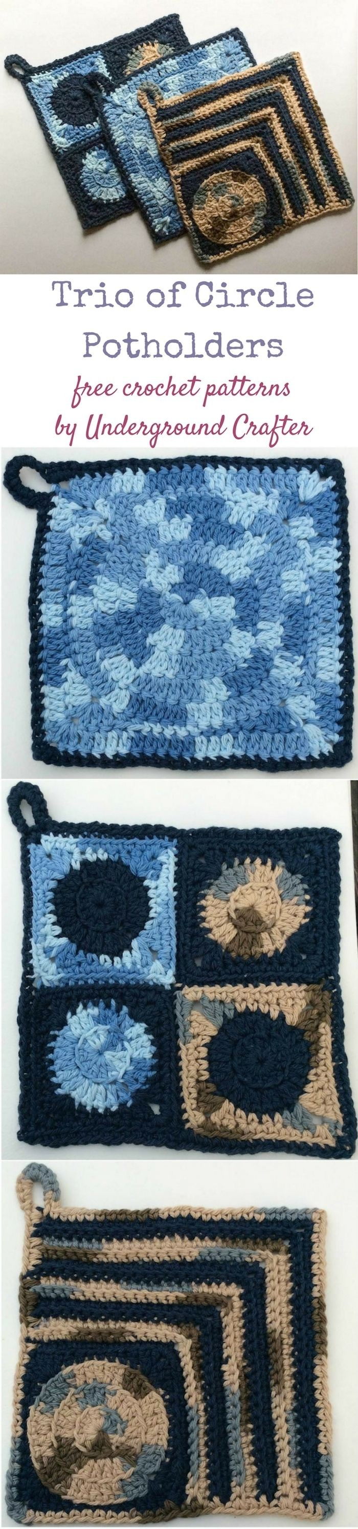 Double Thick Diagonal Crochet Potholder Pattern Crochet Pattern For Potholders Inspirational Ravelry Double Thick