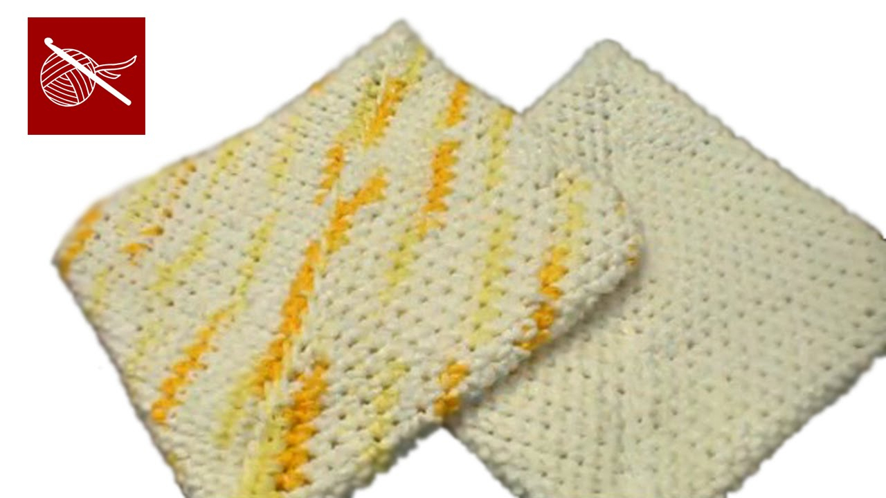 Double Thick Diagonal Crochet Potholder Pattern How To Make Magic Crochet Potholder Single Crochet Tutorial