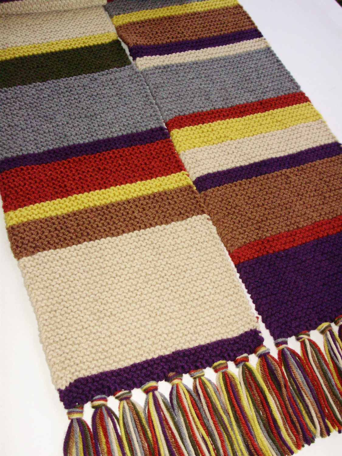 Dr Who Scarf Pattern Crochet 4 Doctor Who Scarf Knitting Pattern The Funky Stitch