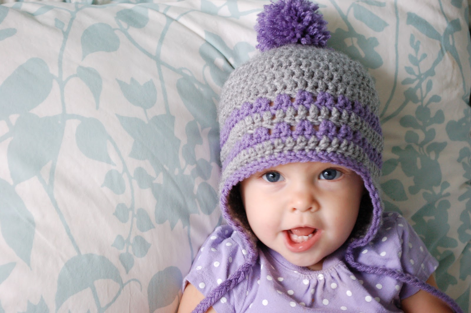 Earflap Hat Crochet Pattern Alli Crafts Free Pattern Earflap Hat 9 12 Months