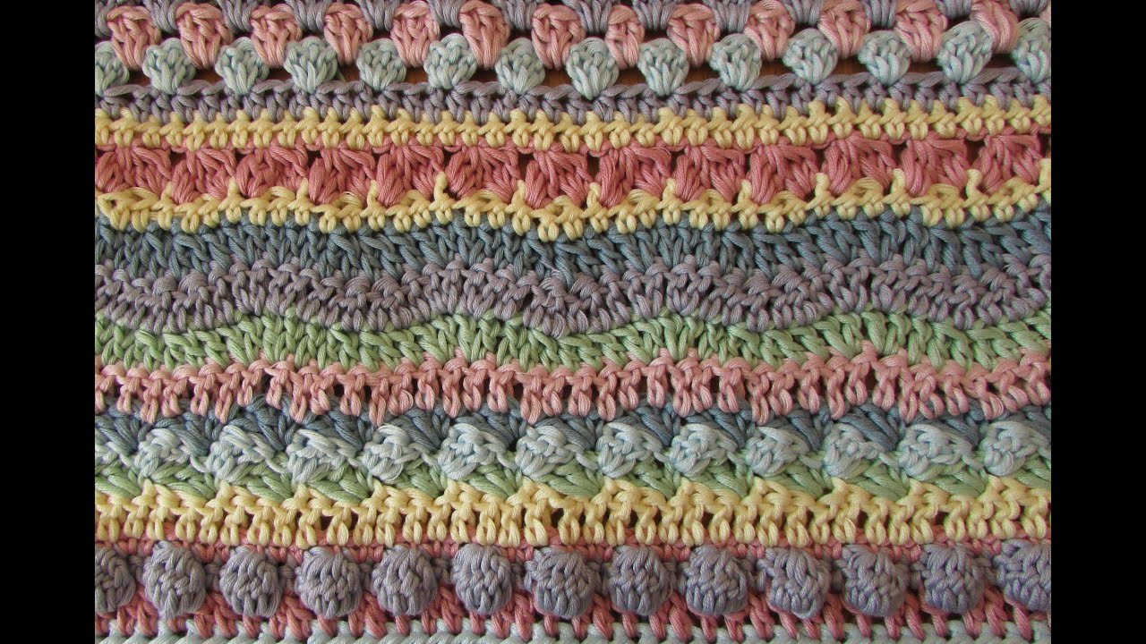 Easy Afghan Crochet Pattern Fun Striped Crochet Blanket Tutorial Easy Crochet Afghan Ba