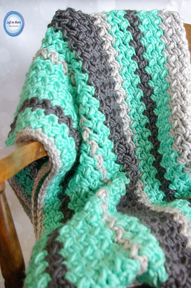 Easy Baby Crochet Blanket Pattern Quick And Easy Ba Bean Stitch Ba Blanket Crochet
