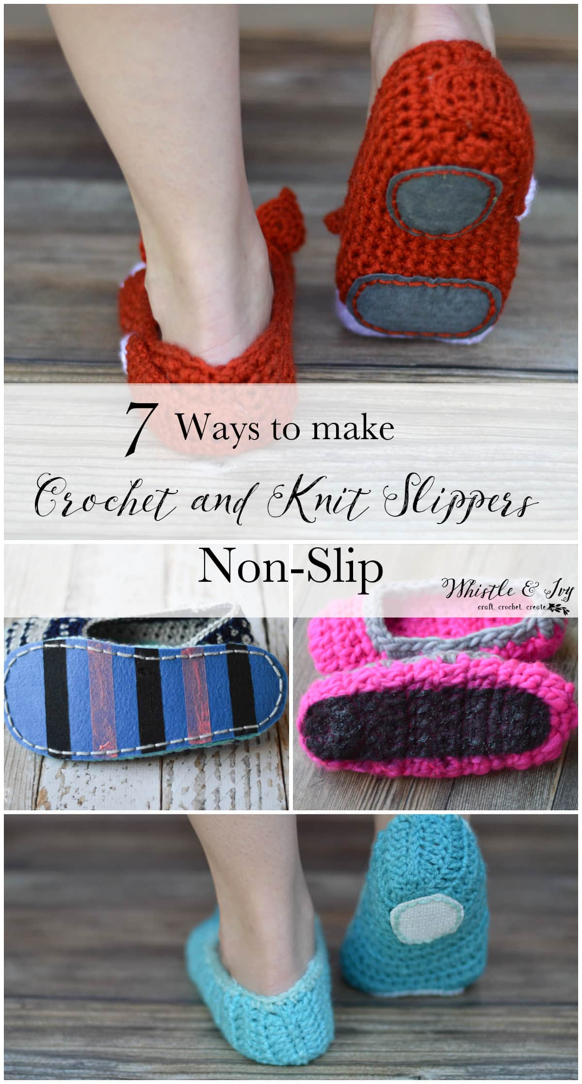 Easy Bed Socks Crochet Pattern How To Make Crochet Slippers Non Slip 7 Tested Non Slip Methods