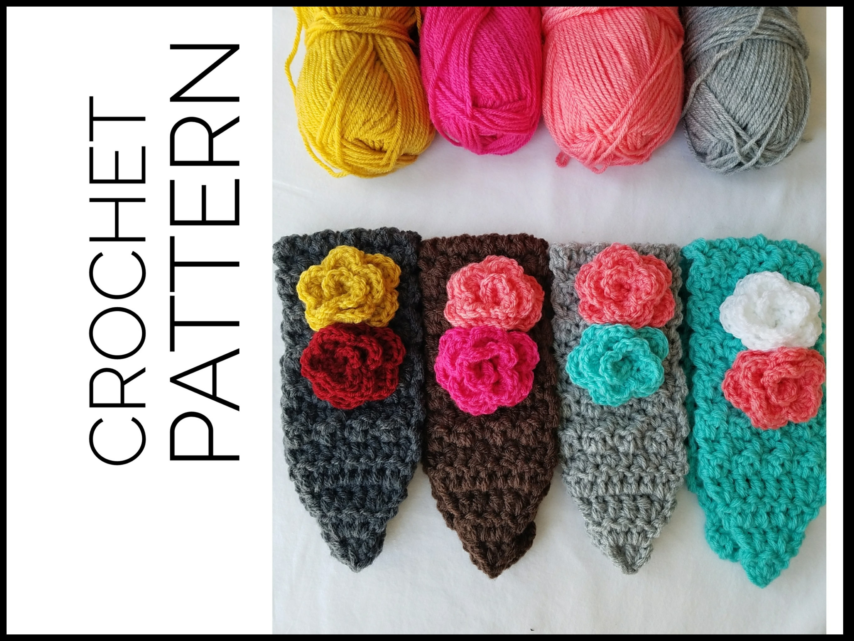 Easy Beginner Crochet Patterns Easy Beginner Crochet Pattern Basic Ear Warmer Headband With Etsy
