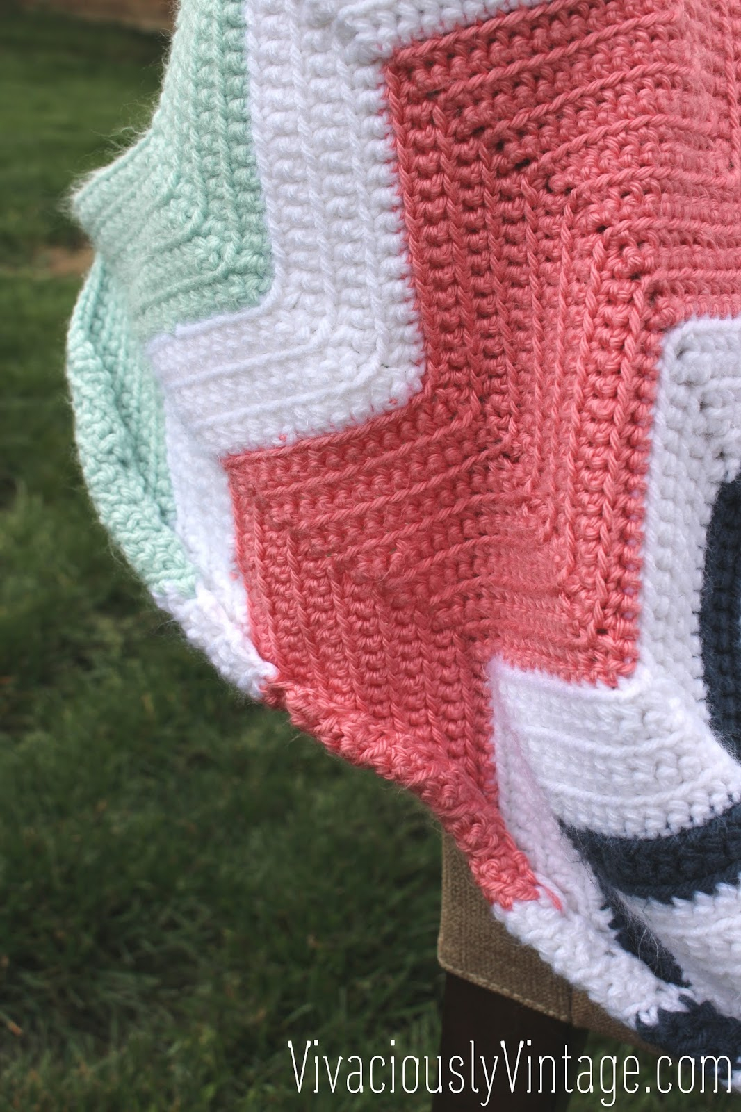 Easy Chevron Crochet Pattern Ansley Designs Easy Beginner Chevron Crochet Ba Blanket Only One