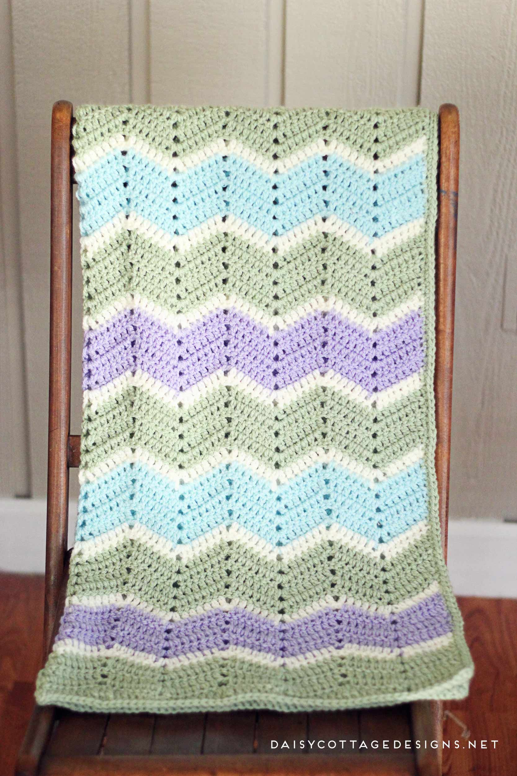 Easy Chevron Crochet Pattern Easy Chevron Blanket Crochet Pattern Crochet Pinterest Crochet