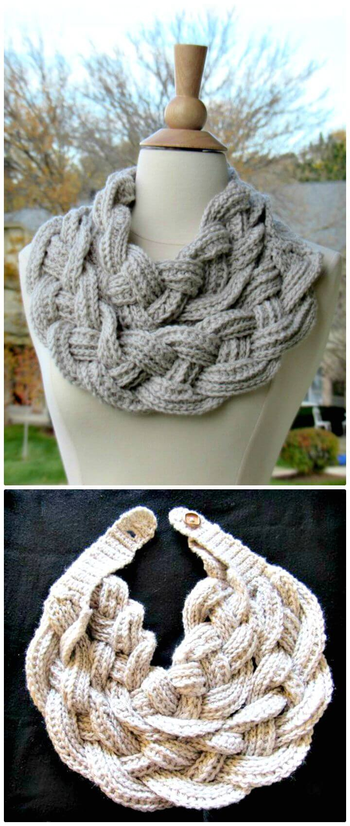 Easy Cowl Neck Scarf Crochet Pattern 81 Free Crochet Cowl Patterns Crochet Infinity Scarf Diy Crafts