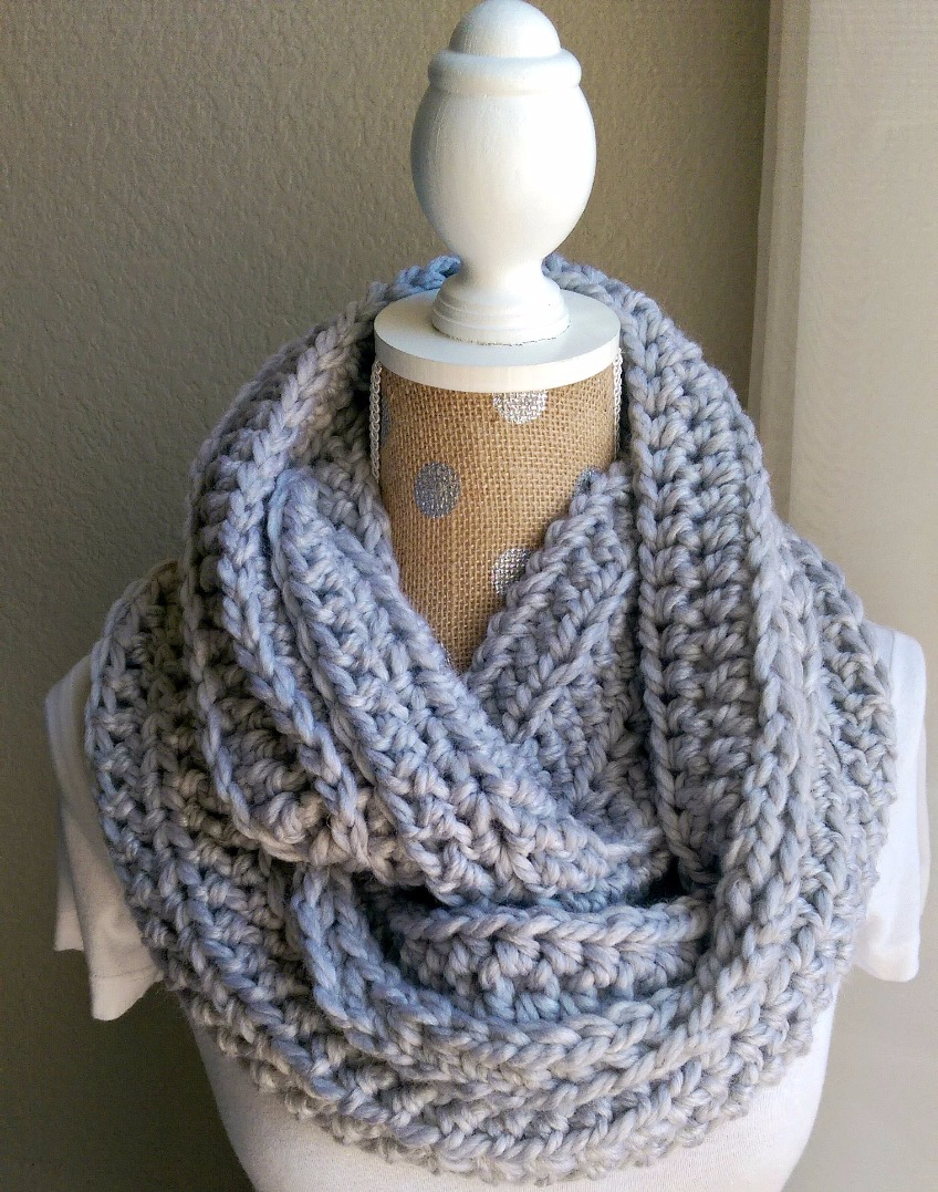 Easy Cowl Neck Scarf Crochet Pattern Chunky Crochet Scarf Pattern The Snugglery Knitting And