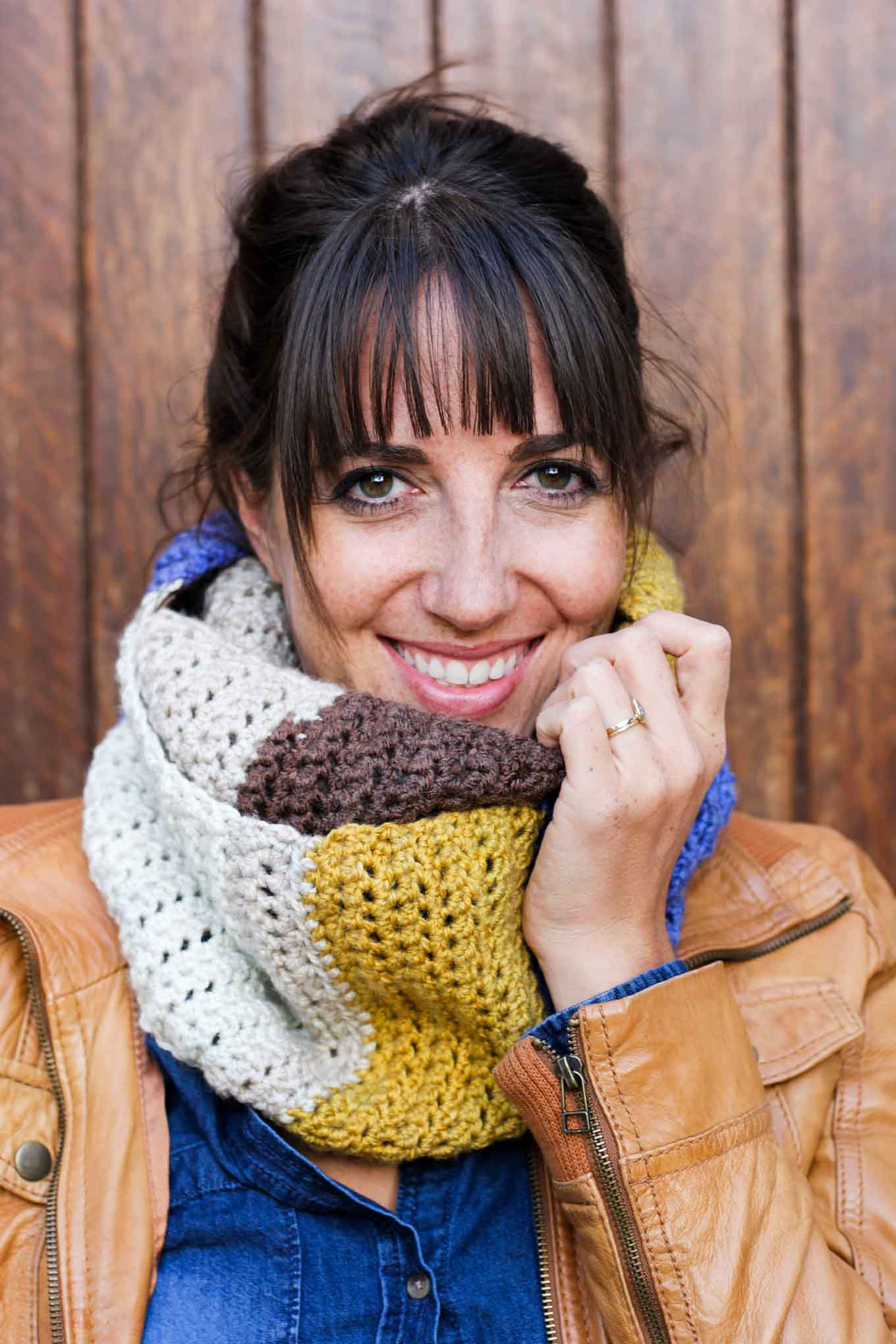 Easy Cowl Neck Scarf Crochet Pattern Piece Of Cake Cowl With Caron Cakes Yarn Free Crochet Pattern