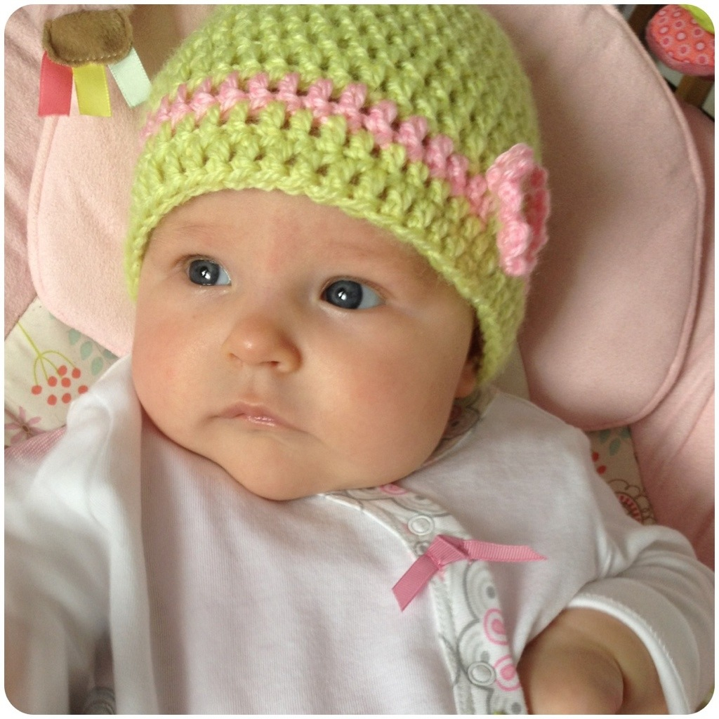 Easy Crochet Baby Hat Pattern Stitch N Ting Super Easy Double Crochet Ba Hat