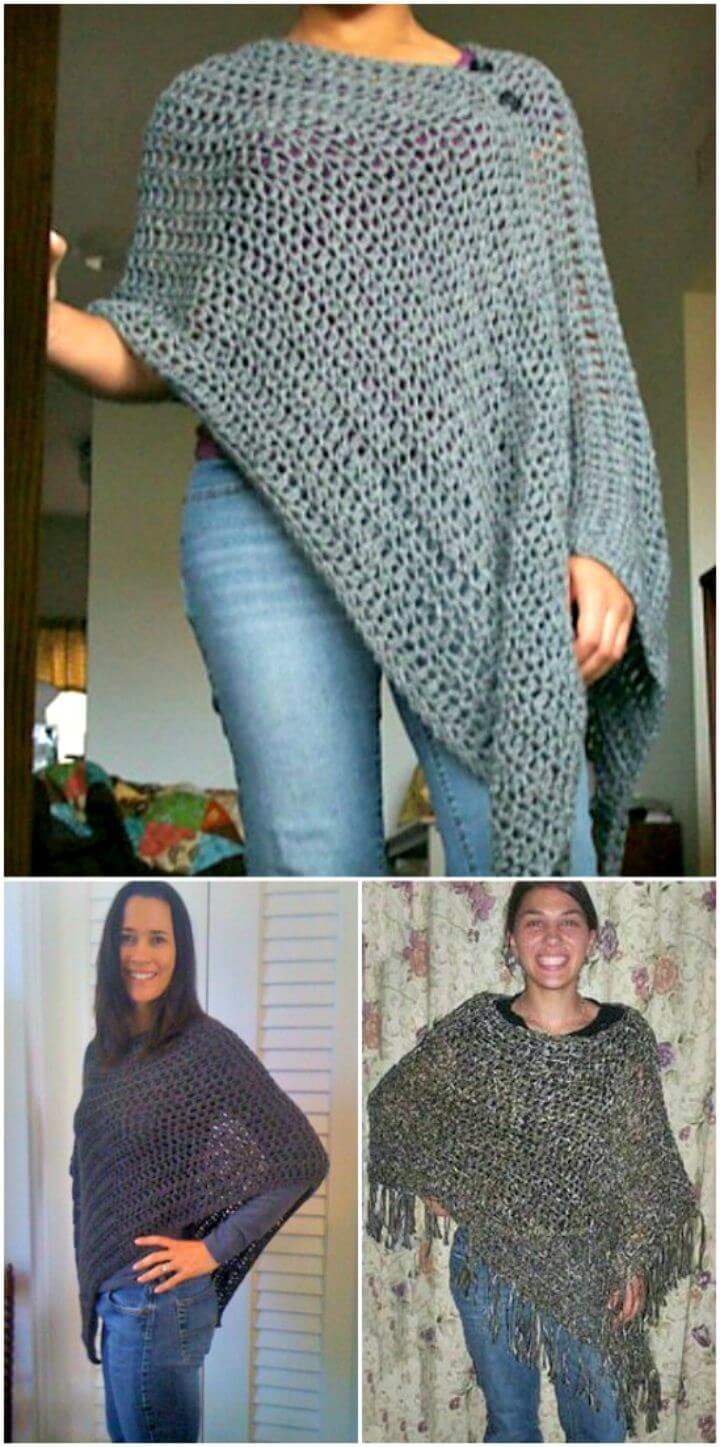 Easy Crochet Child Poncho Pattern 101 Free Crochet Patterns For Beginners That Are Super Easy Diy