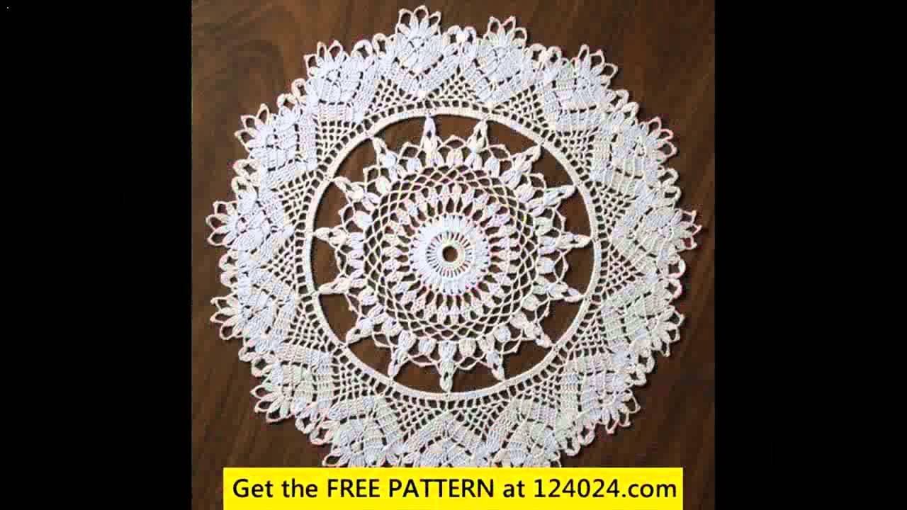 Easy Crochet Doily Patterns For Beginners Easy Crochet Doily Free Patterns Youtube