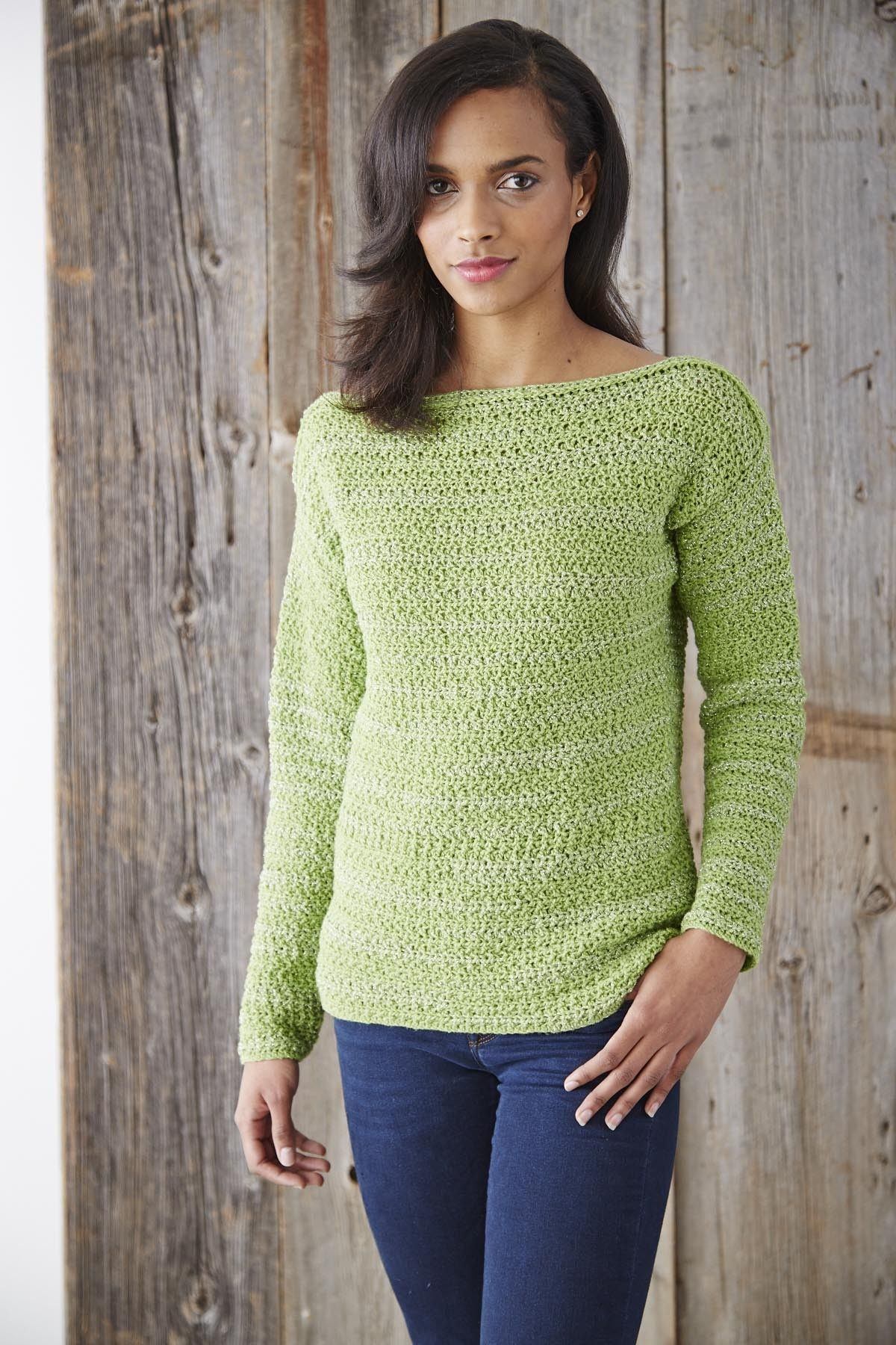 Easy Crochet Pullover Pattern Boat Neck Pullover Sweater Crafts Crochet Knitting Both Paid