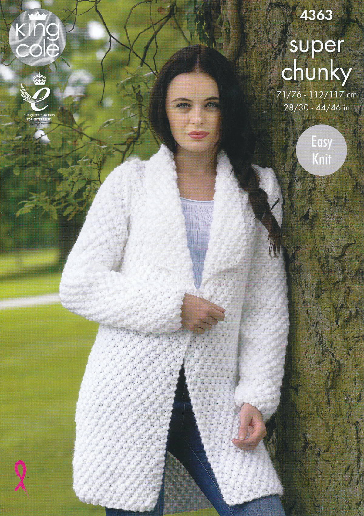 Easy Crochet Pullover Pattern Ladies Super Chunky Knitting Pattern King Cole Easy Knit Sweater