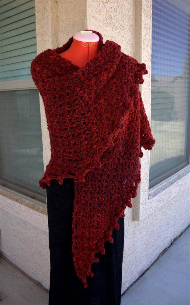 Easy Crochet Shawl Pattern 18 Quick Easy Crochet Shawl Pattern