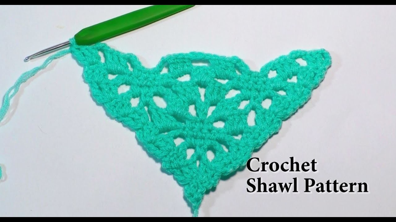 Easy Crochet Shawl Pattern Lace Easy Crochet Shawl Tutorial Lace Shawl Easy Crochet Shawl
