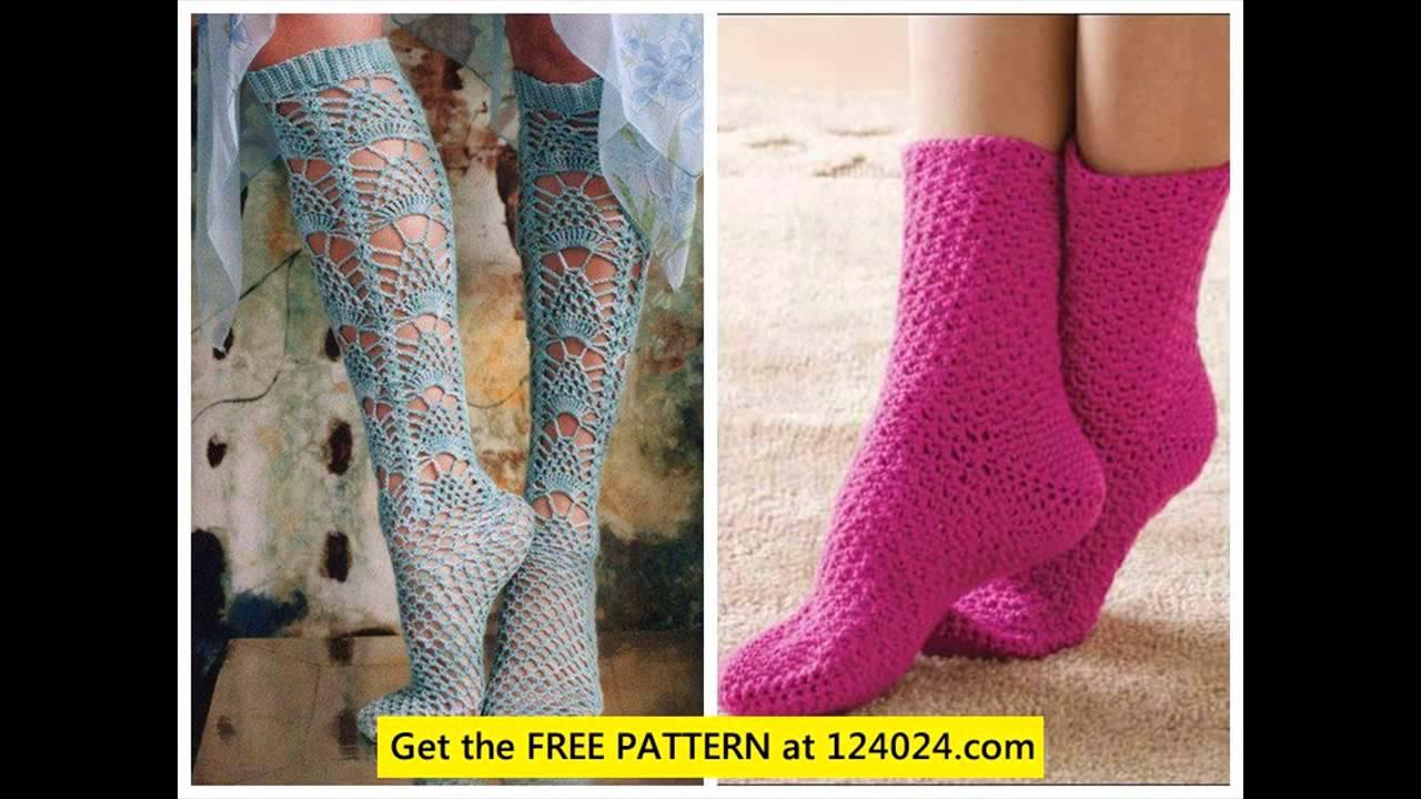 Easy Crochet Sock Pattern Easy Crochet Sock Pattern Youtube