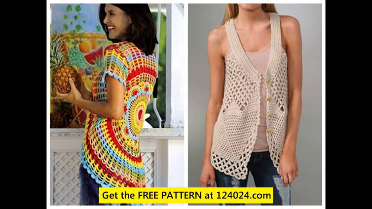 Easy Crochet Vest Pattern Crochet Lace Vest Pattern Youtube