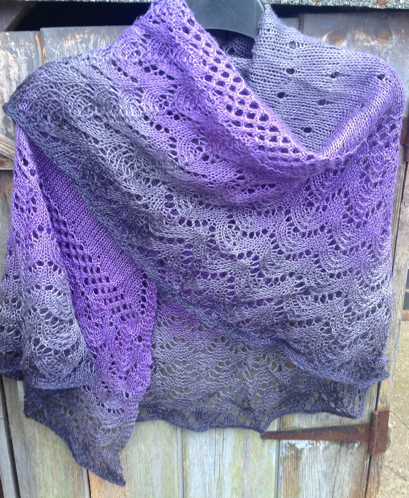 Easy One Skein Crochet Patterns One Skein Shawl Knitting Patterns In The Loop Knitting