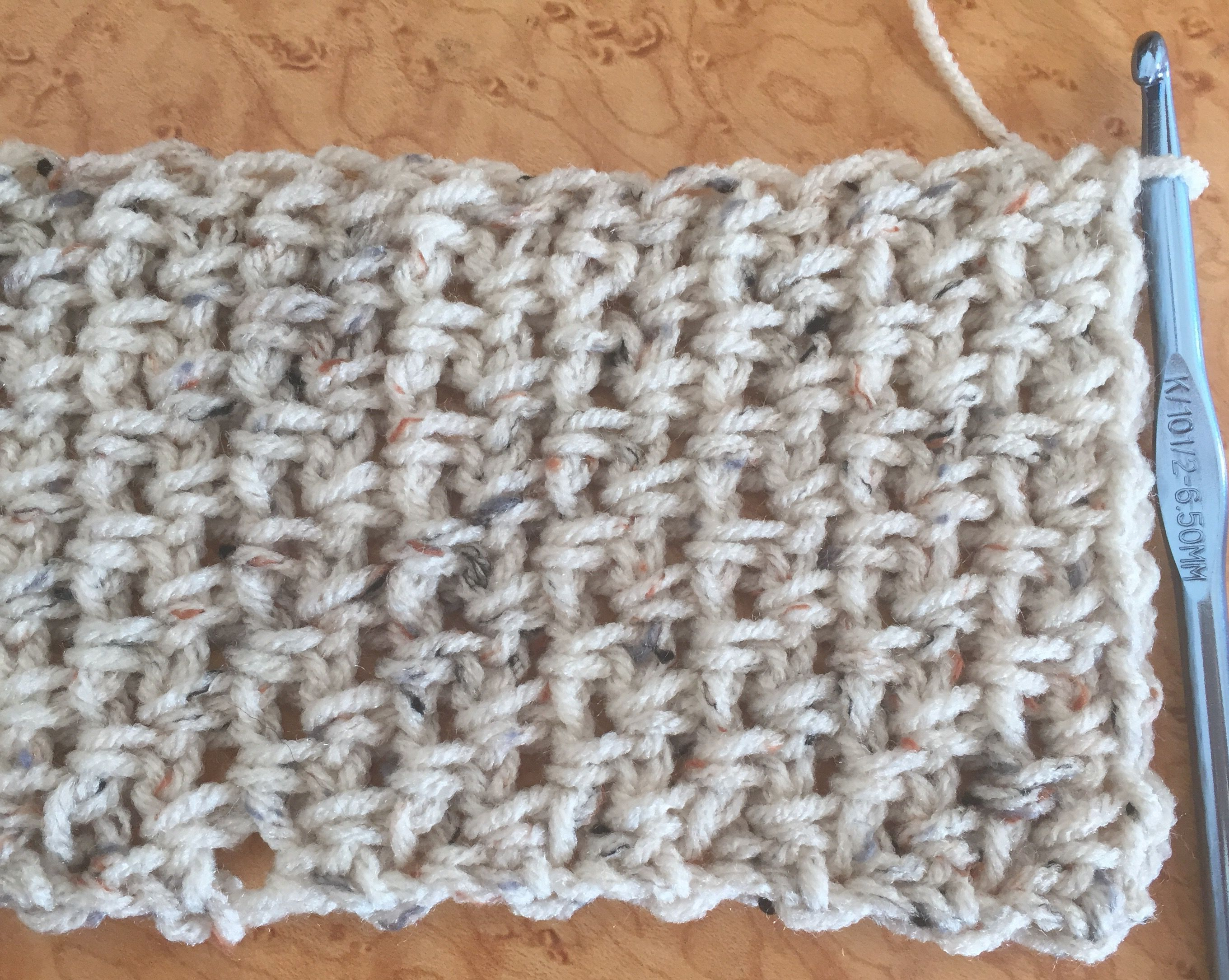 Easy Scarf Crochet Patterns Easy Crochet Scarf Free Pattern Using Moss Stitch