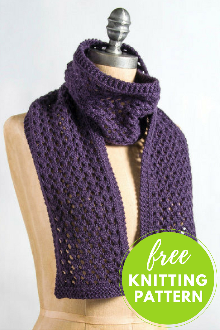 Easy Scarf Crochet Patterns Extra Quick And Easy Scarf Free Knitting Pattern Yarn Work