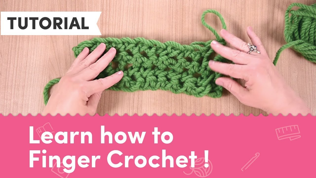 Finger Crochet Patterns How To Finger Crochet Lovecrochet