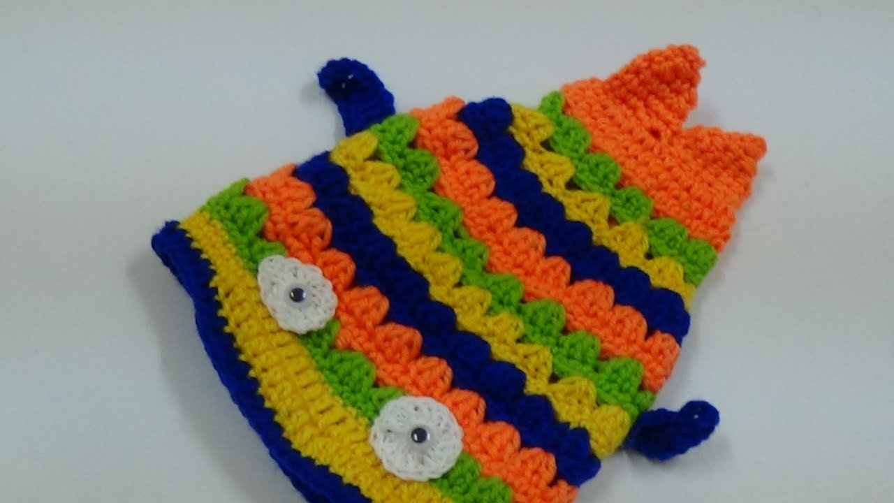 Fish Hat Crochet Pattern Crochet Crochet Mermaid Slouch Hat 3 Youtube