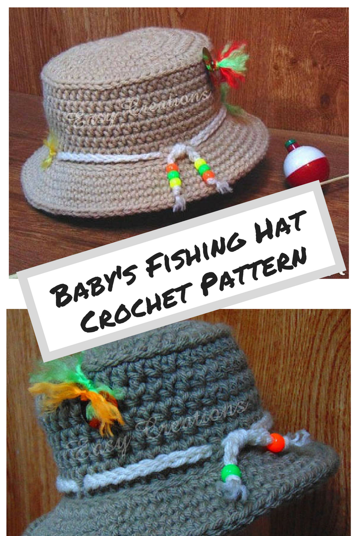 Fish Hat Crochet Pattern Crochet Pattern Ba Fishing Hat Bucket Boy Boys Girl Girls Sun Hat