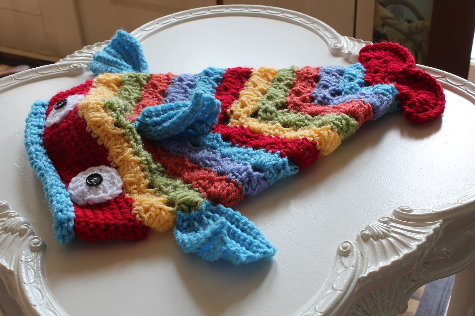 Fish Hat Crochet Pattern Knit Fish Toque Free Pattern