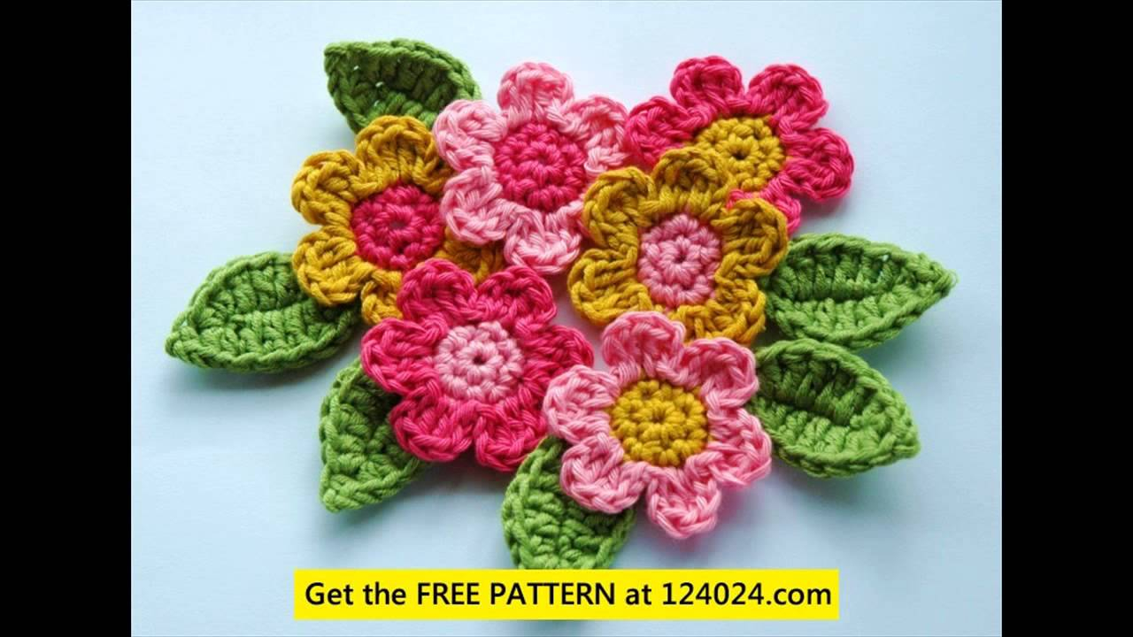 Flower Crochet Pattern Youtube Crochet Flower Pillow Youtube