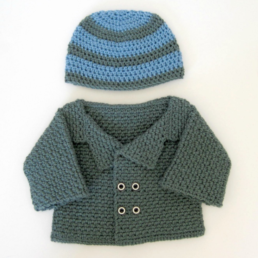 Free Baby Boy Crochet Patterns Crochet Striped Ba Boy Hat Free Pattern