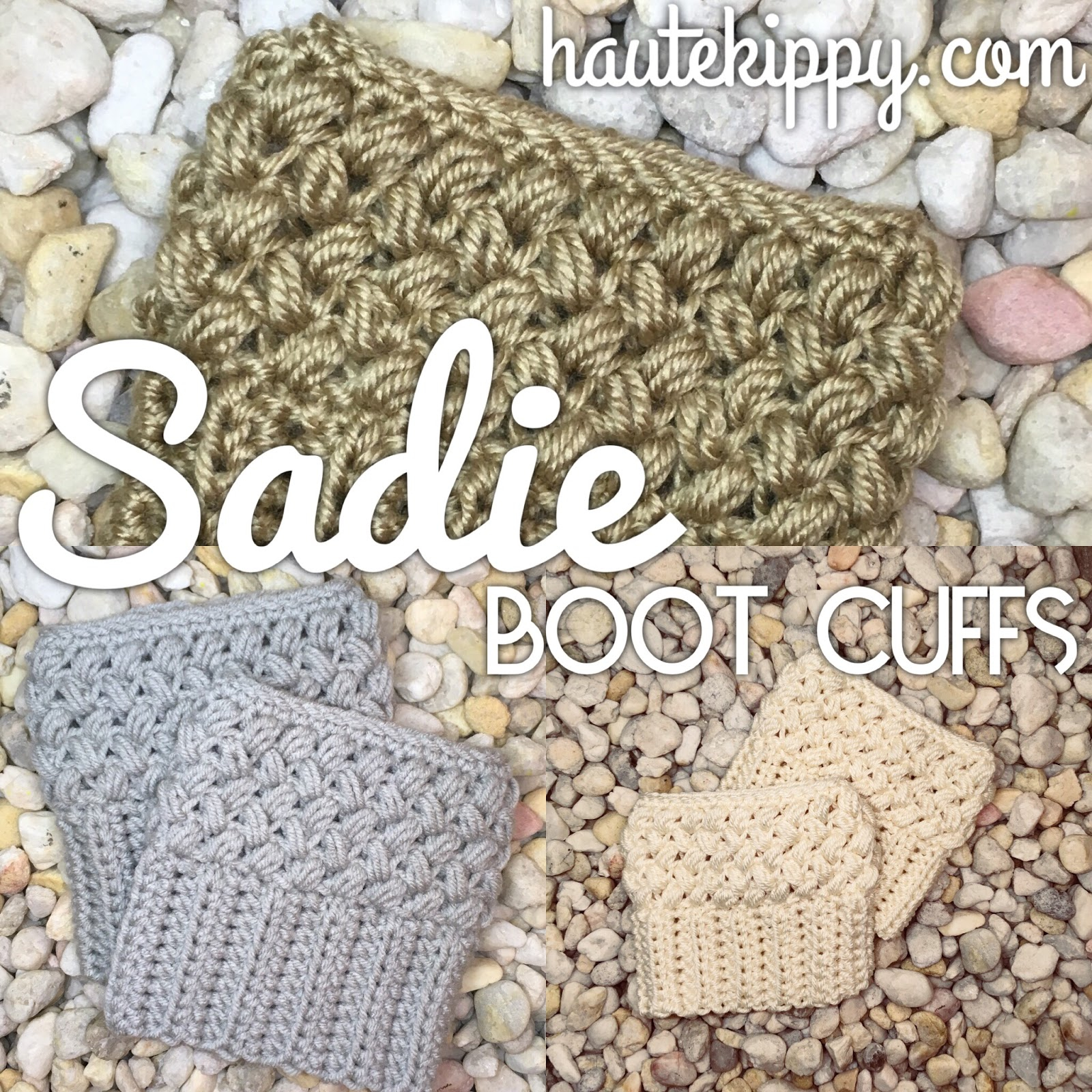 Free Boot Cuff Crochet Patterns Haute Kippy Sadie Boot Cuffs
