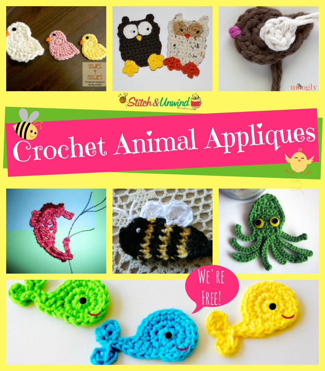 Free Crochet Applique Patterns Add Flair To Your Afghans Free Crochet Applique Patterns Stitch