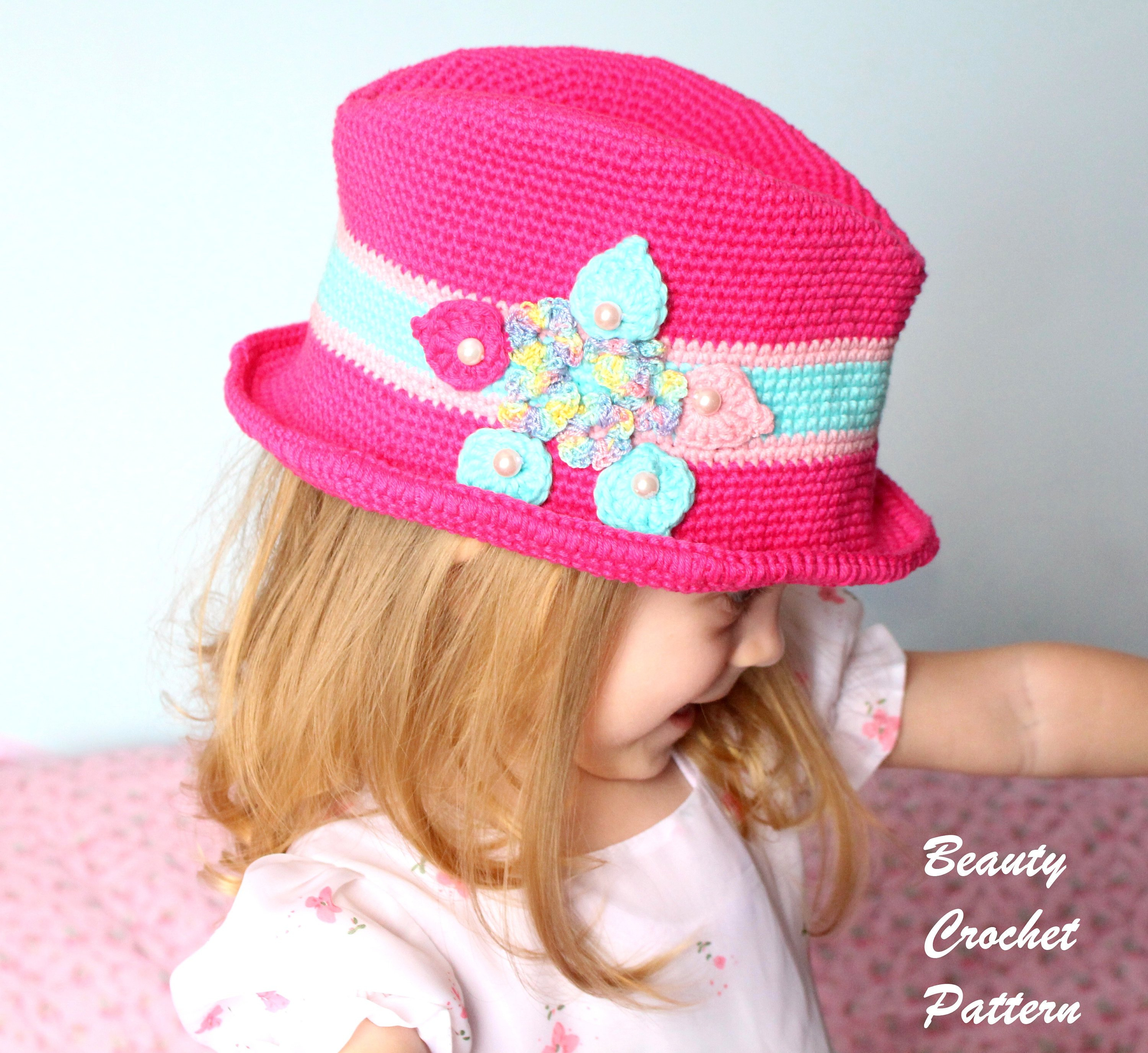 Free Crochet Baby Fedora Pattern Fedora Hat Pattern Fedora Hat Pattern Women Fedora Hat Etsy