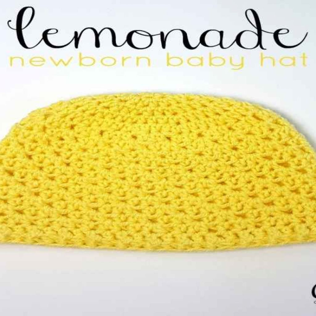 Free Crochet Baby Hats Patterns Easy Easy Crochet Ba Hat Patterns For Beginners Elegant Lemonade