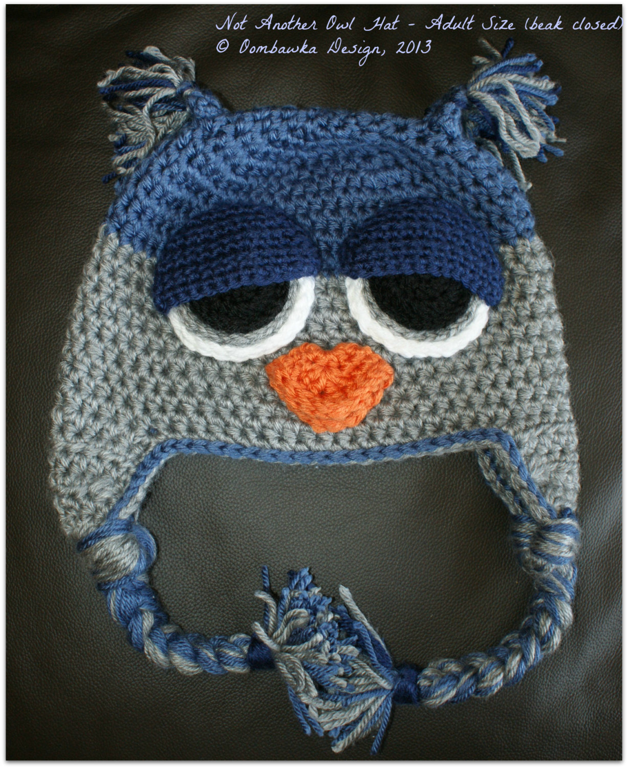 Free Crochet Baby Owl Hat Pattern Crochet Pattern Not Another Owl Hat Crochet Pattern Child Etsy
