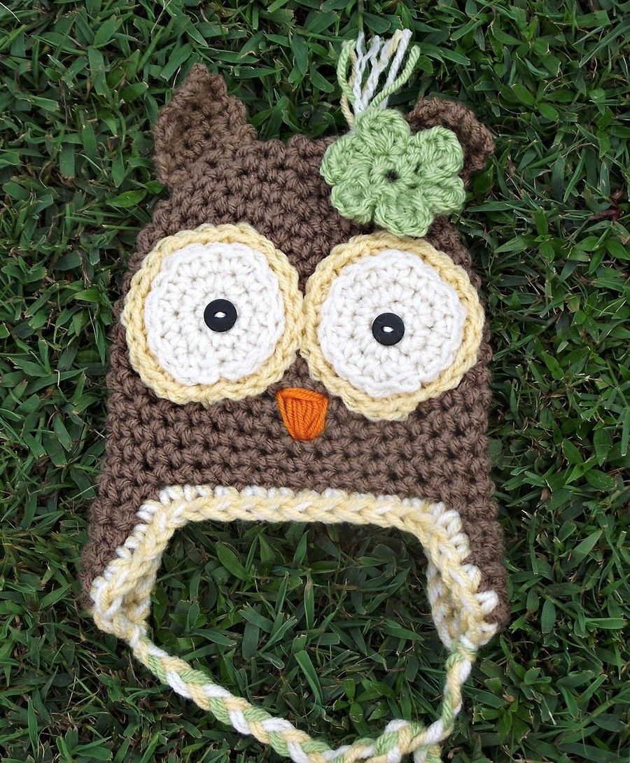 Free Crochet Baby Owl Hat Pattern Free Crochet Character Hat Patterns New Pdf Owl Hat Crochet