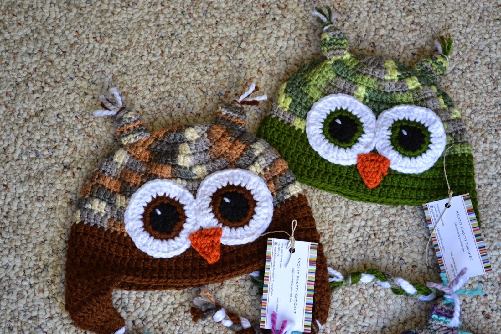 Free Crochet Baby Owl Hat Pattern Knotty Knotty Crochet Hoot Hoot Owl Hat Free Pattern