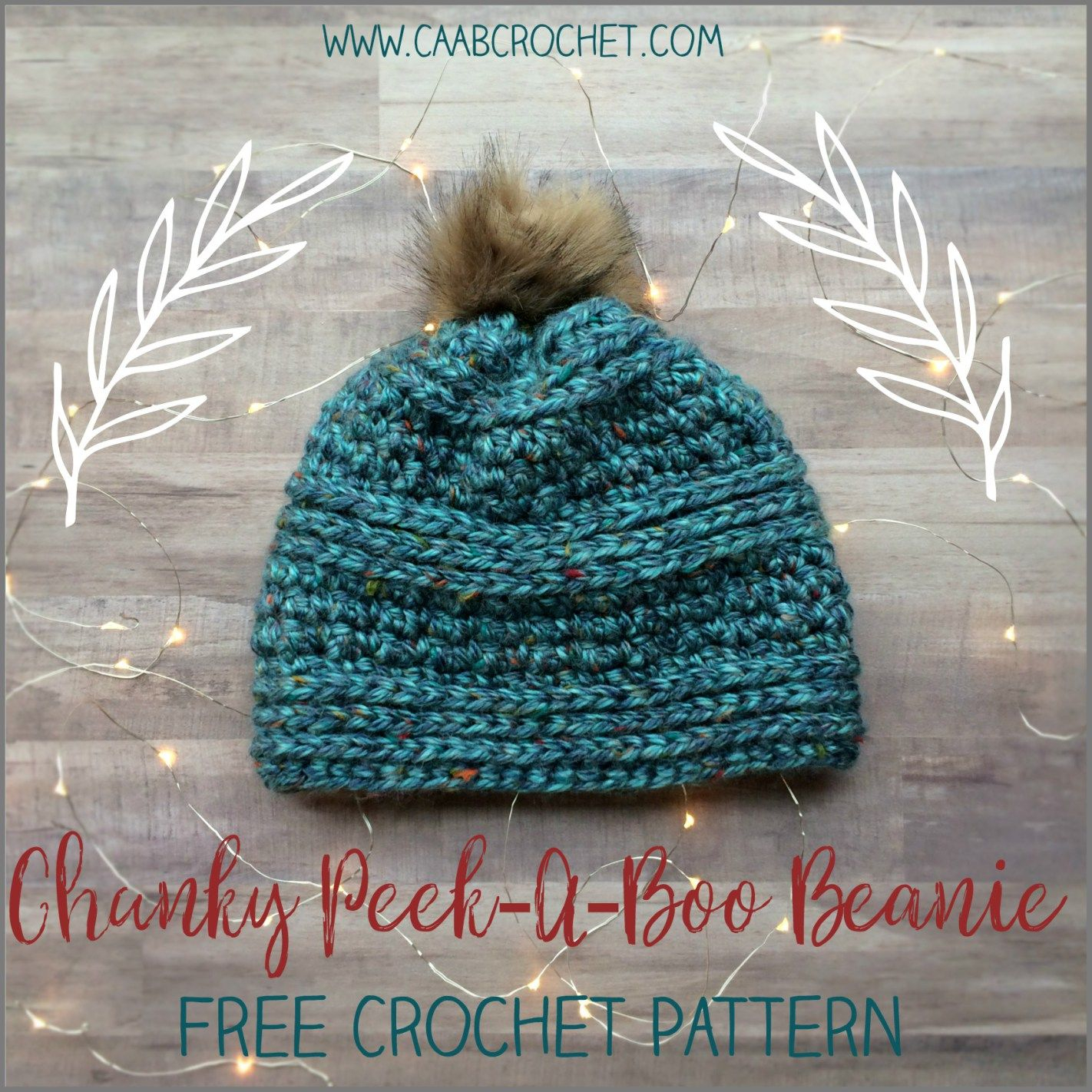 Free Crochet Beanie Pattern Chunky Beanie Pattern Elk Studio Crochet Finds Pinterest