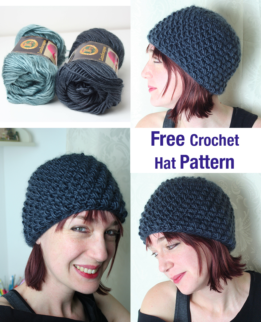 Free Crochet Beanie Pattern Easy Crochet Hat Pattern Lucy Kate Crochet