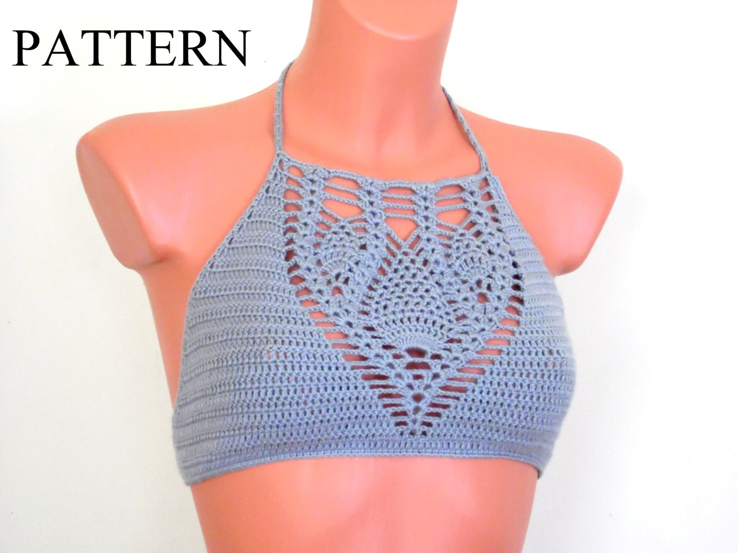 Free Crochet Bikini Pattern Crop Top Pattern Free Synthroid Online Buy